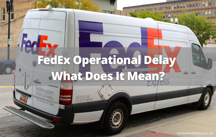 fedex operational delay