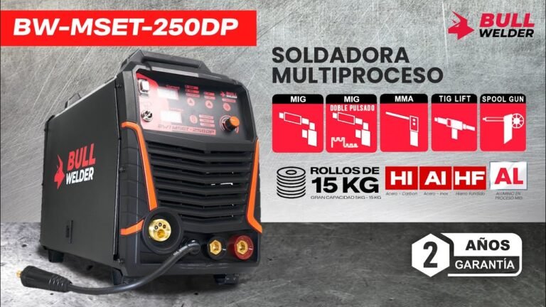 tig pulsado bull welder