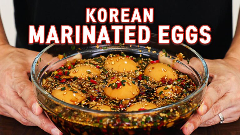 marinated eggs