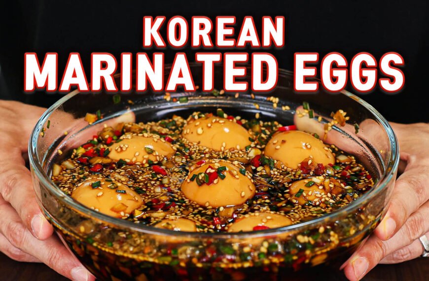 marinated eggs